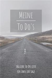 Meine To Do's Tägliche To Do Liste für über 100 Tage