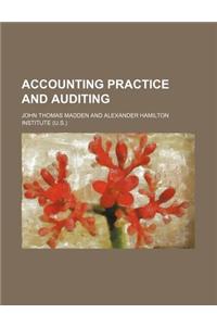 Accounting Practice and Auditing