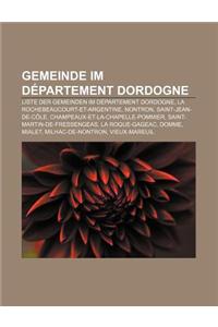 Gemeinde Im Departement Dordogne
