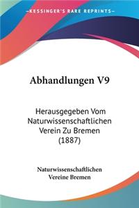 Abhandlungen V9