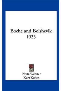 Boche and Bolshevik 1923