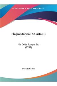 Elogio Storico Di Carlo III