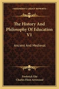 History and Philosophy of Education V1
