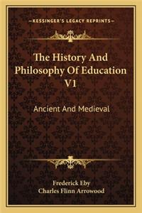 History and Philosophy of Education V1