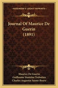Journal of Maurice de Guerin (1891)