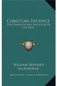 Christian Patience