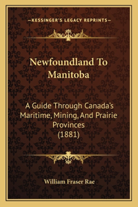 Newfoundland To Manitoba