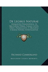 De Legibus Naturae