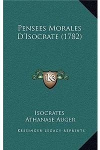 Pensees Morales d'Isocrate (1782)