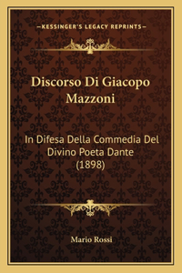 Discorso Di Giacopo Mazzoni