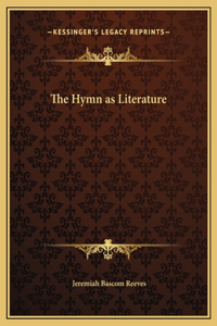 The Hymn as Literature