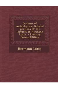 Outlines of Metaphysics