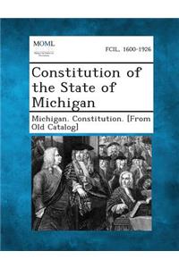 Constitution of the State of Michigan