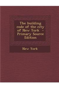 Building Code of the City of New York