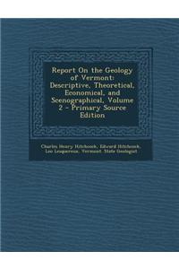 Report on the Geology of Vermont
