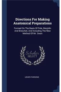 Directions For Making Anatomical Preparations
