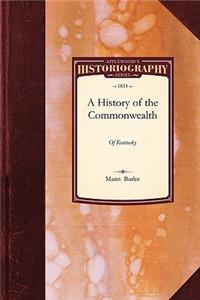 History of the Commonwealth of Kentucky