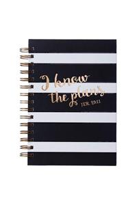 Journal Wirebound Large I Know the Plans