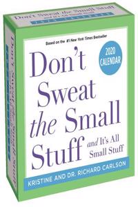 Don't Sweat the Small Stuff... 2020 Day-To-Day Calendar