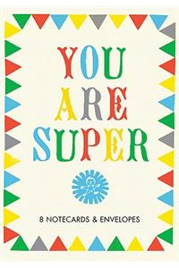 Small Object You Are Super Thank-You Notecards