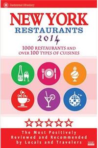 2014 New York City Restaurants