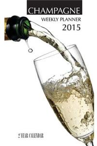 Champagne Weekly Planner 2015