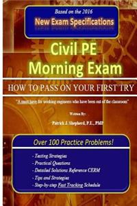 Civil PE Morning Exam