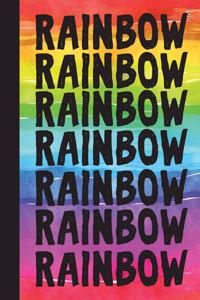 Rainbow Notebook