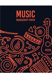 music notebook tabs
