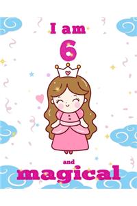 unicorn journal i am 6 and magical