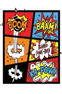 Blanko Comic-Buch