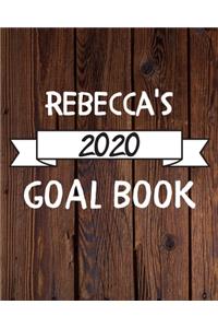 Rebecca's 2020 Goal Book