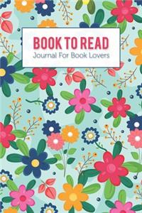 Book To Read