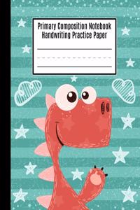 Primary Composition Notebook Handwriting Practice Paper