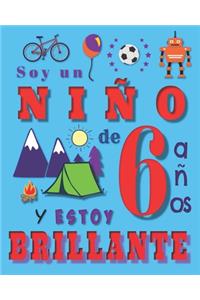 Soy un niño de 6 años y estoy brillante