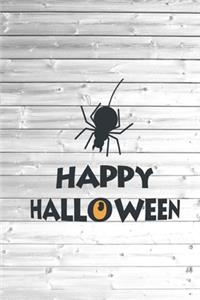 Happy Halloween - Spider - Holiday Halloween Journal