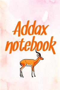 Addax notebook