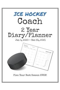 Ice Hockey Coach 2020-2021 Diary Planner