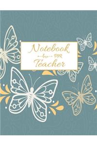 Notebook For Teacher