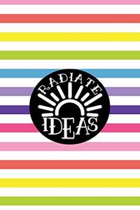 Radiate Ideas - Matte Cover, Lined Notes Journal