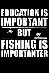 Education Is Important But Fishing Is Importanter