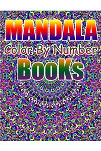 Mandala Color by Number Books