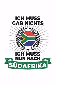 Südafrika Notizbuch