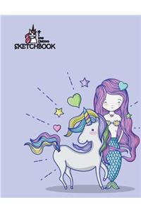 I love unicorn sketchbook