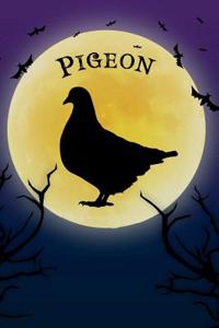 Pigeon Notebook Halloween Journal