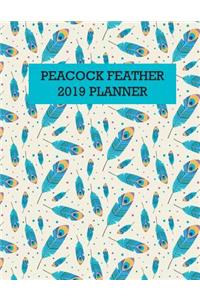 Peacock Feather 2019 Planner