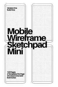 Mobile Wireframe Sketchpad Mini: White