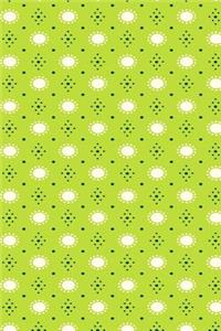 2019 Weekly Planner Dots Diamonds Pattern Design 134 Pages
