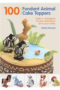 100 Fondant Animal Cake Toppers