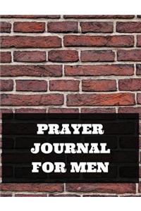 Prayer Journal For Men